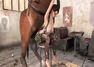 3d porn horse