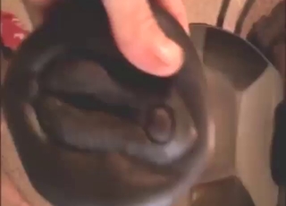 Dude sticks mare fleshlight to his fridge for fun