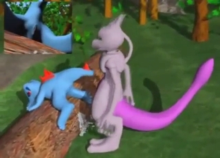 Bestiality sex showing a PokтФЬ╨╣mon fucking hard